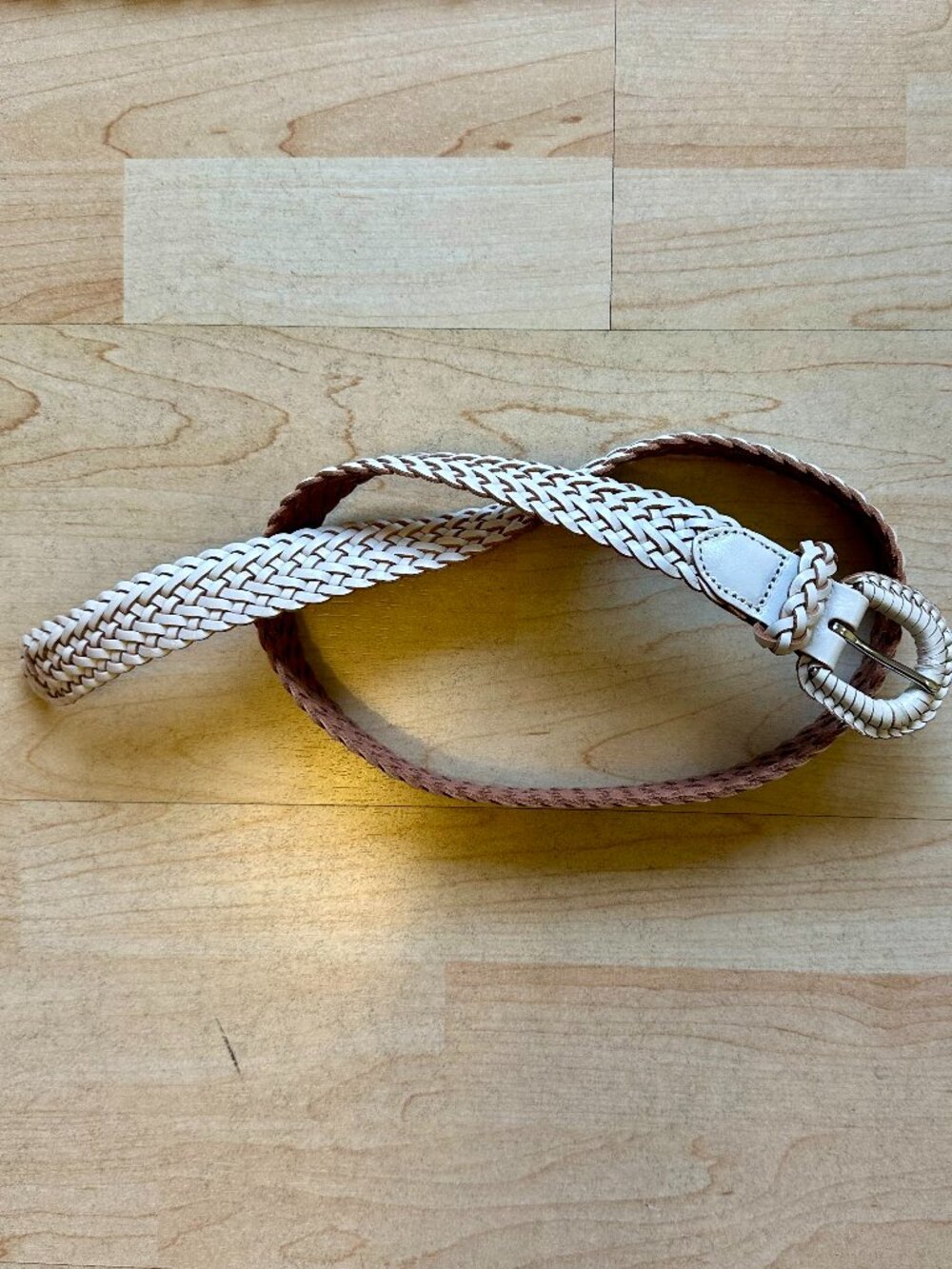 Madewell Woven Belt Ecru XXS-S